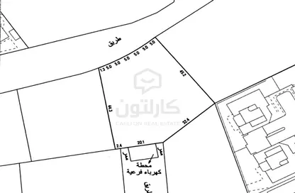 2D Floor Plan image for: Land - Studio for sale in Janabiya - Northern Governorate, Image 1