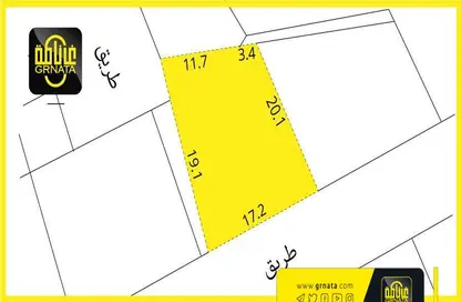 2D Floor Plan image for: Land - Studio for rent in Eker - Central Governorate, Image 1