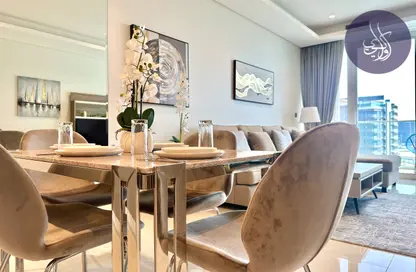 Apartment - 1 Bedroom - 2 Bathrooms for rent in Canal View - Dilmunia Island - Muharraq Governorate