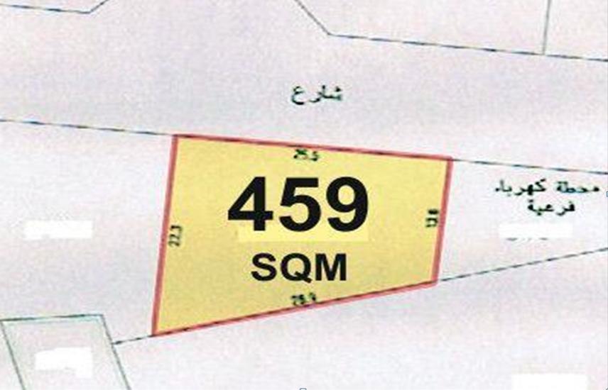 أرض للبيع فى سرايا 2 RA Land For Sale in Bu Quwah, Size 459m²