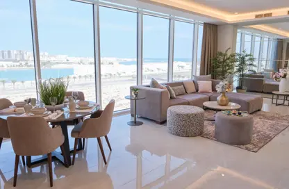 Apartment - 2 Bedrooms - 3 Bathrooms for rent in Canal View - Dilmunia Island - Muharraq Governorate