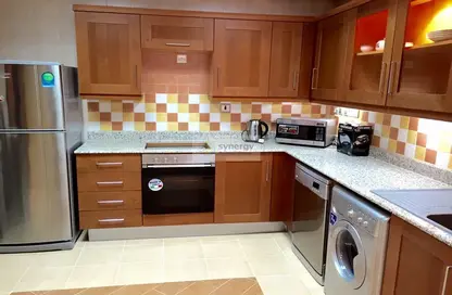 صورة لـ مطبخ شقة - 3 غرف نوم - 3 حمامات للايجار في أبراج اللولو - المنامة - محافظة العاصمة ، صورة رقم 1