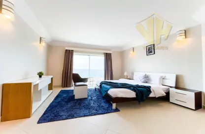 Room / Bedroom image for: Apartment - 2 Bedrooms - 2 Bathrooms for rent in Amwaj Avenue - Amwaj Islands - Muharraq Governorate, Image 1