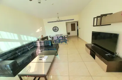 Living / Dining Room image for: Apartment - 2 Bedrooms - 3 Bathrooms for rent in Al Juffair - Capital Governorate, Image 1