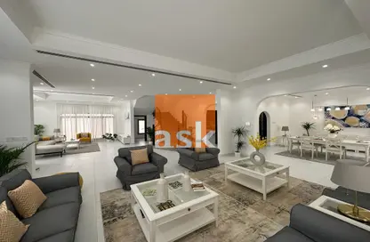 Living / Dining Room image for: Villa - 4 Bedrooms - 6 Bathrooms for rent in Saar - Northern Governorate, Image 1