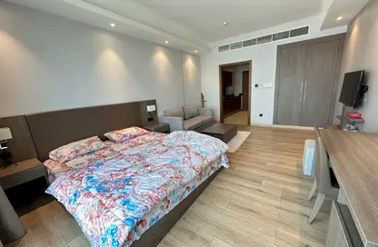 Apartment - Studio - 1 Bathroom for rent in Sanabis - Manama - Capital Governorate