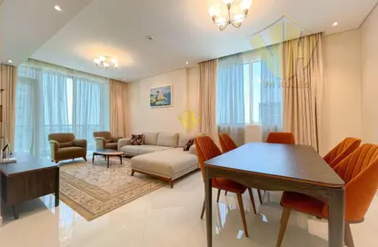 Apartment - 3 Bedrooms - 3 Bathrooms for rent in Al Juffair - Capital Governorate