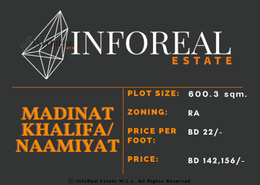 Residential Plot for Sale in Madinat Khalifa