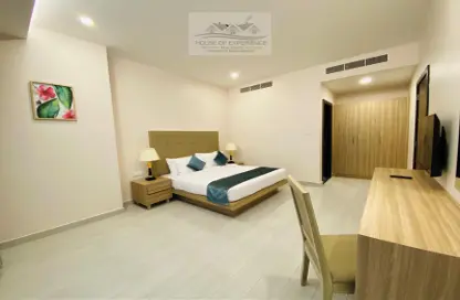 Room / Bedroom image for: Apartment - 1 Bedroom - 1 Bathroom for rent in Al Juffair - Capital Governorate, Image 1