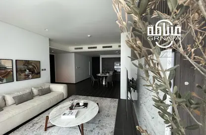 Living / Dining Room image for: Apartment - 1 Bedroom - 2 Bathrooms for rent in Bahrain Bay - Capital Governorate, Image 1