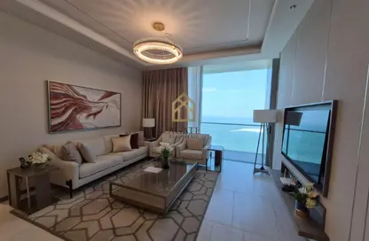 Apartment - 2 Bedrooms - 2 Bathrooms for rent in Bahrain Bay - Capital Governorate