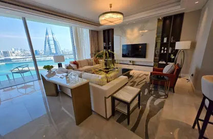 Apartment - 3 Bedrooms - 5 Bathrooms for rent in Bahrain Bay - Capital Governorate