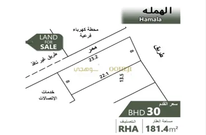 أرض - استوديو للبيع في الهملة - المحافظة الشمالية