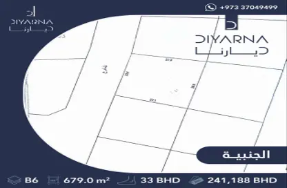 أرض - استوديو للبيع في الجنبية - المحافظة الشمالية