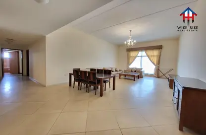 Dining Room image for: Apartment - 2 Bedrooms - 2 Bathrooms for rent in Janabiya - Northern Governorate, Image 1
