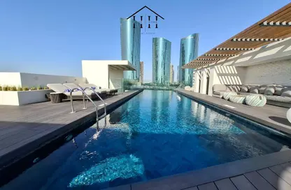 Apartment - 1 Bedroom - 2 Bathrooms for rent in Bahrain Financial Harbour - Manama - Capital Governorate