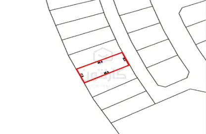 2D Floor Plan image for: Land - Studio for sale in Amwaj Marina - Amwaj Islands - Muharraq Governorate, Image 1