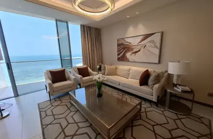 Apartment - 1 Bedroom - 2 Bathrooms for rent in Bahrain Bay - Capital Governorate