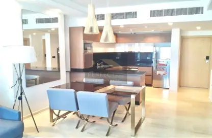 Kitchen image for: Apartment - 2 Bedrooms - 3 Bathrooms for rent in Canal View - Dilmunia Island - Muharraq Governorate, Image 1