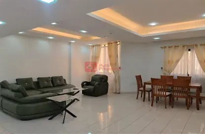 Living / Dining Room image for: Apartment - 3 Bedrooms - 3 Bathrooms for rent in Zinj - Manama - Capital Governorate, Image 1