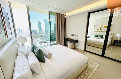 Apartment - 1 Bedroom - 1 Bathroom for rent in Bahrain Bay - Capital Governorate