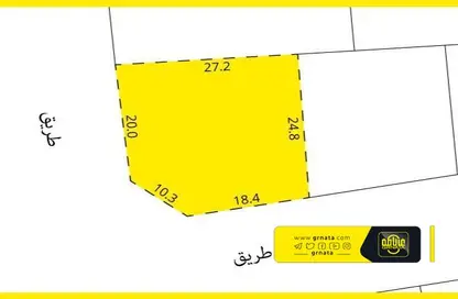صورة لـ مخطط ثنائي الأبعاد أرض - استوديو للبيع في القدم - المحافظة الشمالية ، صورة رقم 1