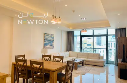 Apartment - 2 Bedrooms - 3 Bathrooms for rent in Al Juffair - Capital Governorate