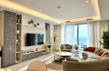 Apartment - 2 Bedrooms - 3 Bathrooms for rent in Canal View - Dilmunia Island - Muharraq Governorate