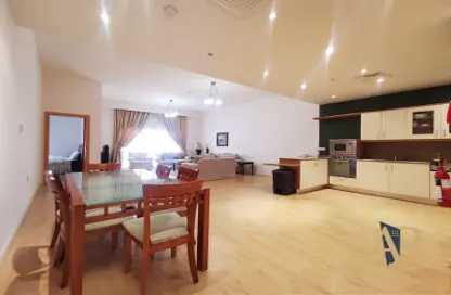 Dining Room image for: Apartment - 3 Bedrooms - 2 Bathrooms for rent in Al Juffair - Capital Governorate, Image 1