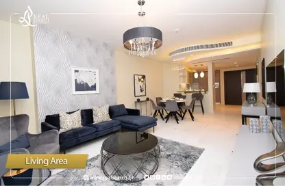 Apartment - 2 Bedrooms - 3 Bathrooms for rent in Bahrain Bay - Capital Governorate
