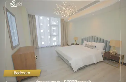 Apartment - 1 Bedroom - 1 Bathroom for rent in Bahrain Bay - Capital Governorate