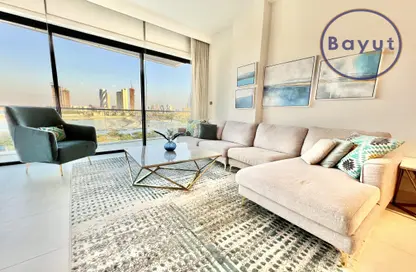 Living Room image for: Apartment - 2 Bedrooms - 3 Bathrooms for sale in Reef Island - Capital Governorate, Image 1