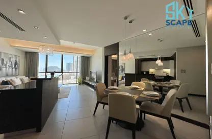 شقة - غرفة نوم - 2 حمامات للايجار في شارع أمواج - أمواج - المحرق