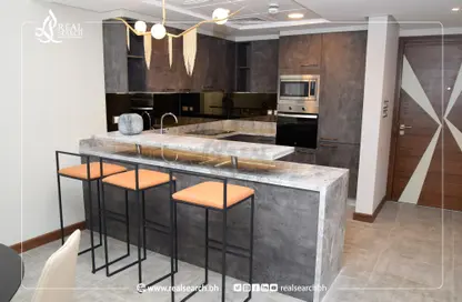 Kitchen image for: Apartment - 1 Bedroom - 1 Bathroom for rent in Hidd - Muharraq Governorate, Image 1