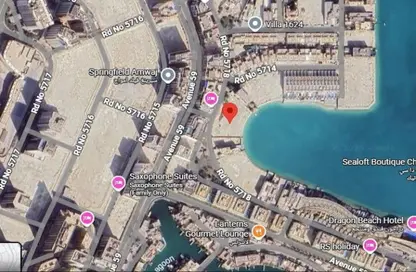 أرض - استوديو للبيع في سرايا البحر - أمواج - المحرق