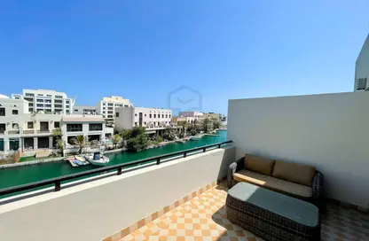 Terrace image for: Apartment - 2 Bedrooms - 2 Bathrooms for sale in Al Marsa Floating City - Amwaj Islands - Muharraq Governorate, Image 1