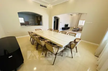 Dining Room image for: Compound - 3 Bedrooms - 3 Bathrooms for rent in Al Juffair - Capital Governorate, Image 1