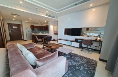 Apartment - Studio - 1 Bathroom for rent in Al Juffair - Capital Governorate