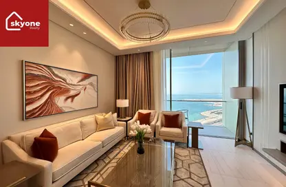 Apartment - 1 Bedroom - 2 Bathrooms for rent in Bahrain Bay - Capital Governorate
