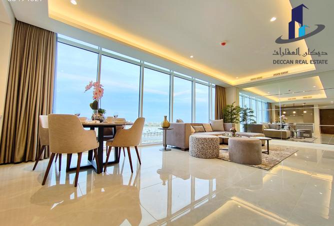 Apartment - 2 Bedrooms - 3 Bathrooms for rent in Canal View - Dilmunia Island - Muharraq Governorate