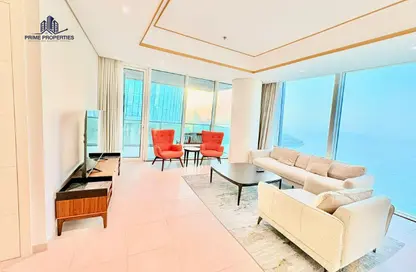 Penthouse - 3 Bedrooms - 5 Bathrooms for rent in Bahrain Financial Harbour - Manama - Capital Governorate