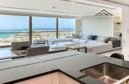 Living Room image for: Apartment - 2 Bedrooms - 3 Bathrooms for rent in The Lagoon - Amwaj Islands - Muharraq Governorate, Image 1