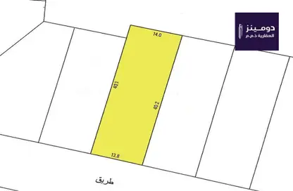 2D Floor Plan image for: Land - Studio for sale in The Treasure - Dilmunia Island - Muharraq Governorate, Image 1