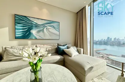Apartment - 1 Bedroom - 1 Bathroom for rent in Bahrain Bay - Capital Governorate