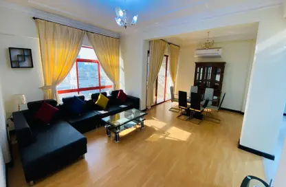 Living / Dining Room image for: Apartment - 2 Bedrooms - 3 Bathrooms for rent in Hoora - Capital Governorate, Image 1