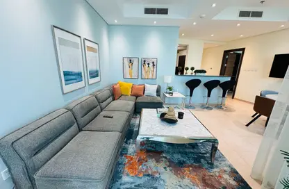Apartment - 1 Bedroom - 2 Bathrooms for rent in Bahrain Financial Harbour - Manama - Capital Governorate