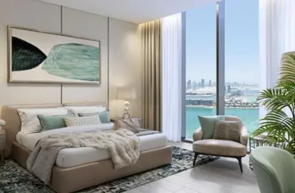 Room / Bedroom image for: Penthouse - 3 Bedrooms - 5 Bathrooms for sale in Bahrain Bay - Capital Governorate, Image 1