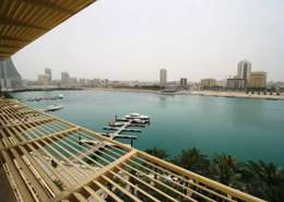Duplex - 4 bedrooms - 4 bathrooms for rent in Reef Island - Capital Governorate