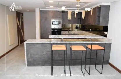 Kitchen image for: Apartment - 2 Bedrooms - 3 Bathrooms for rent in Hidd - Muharraq Governorate, Image 1