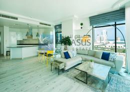 Living Room image for: Apartment - 2 bedrooms - 2 bathrooms for rent in Sanabis - Manama - Capital Governorate, Image 1
